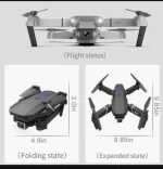 Foldable drone with 4K HD camera