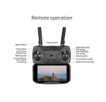 Beginner-friendly foldable drone with 4K HD camera