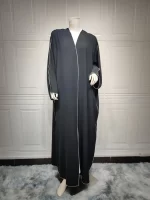 Elegant long sleeve abaya dress for women