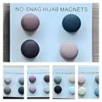 Matte Round Hijab Magnets